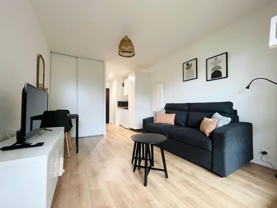 Ferienwohnung Les Cormorans - Studio Refait A Neuf A 2 Pas De La Mer Cabourg Exterior foto