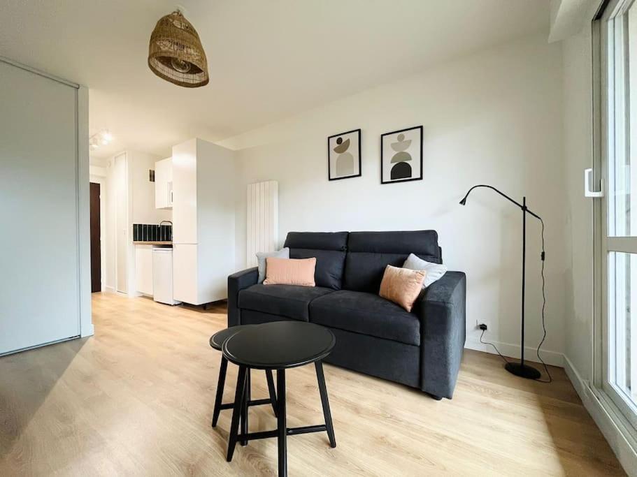 Ferienwohnung Les Cormorans - Studio Refait A Neuf A 2 Pas De La Mer Cabourg Exterior foto